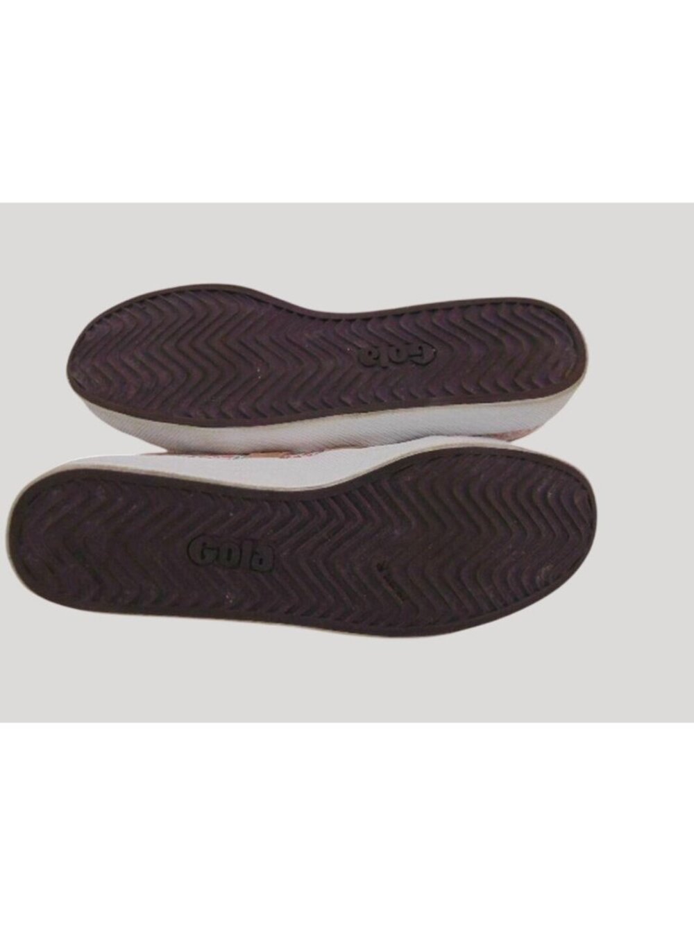 Sold------Gola x Liberty Fish Print Sneakers US 10 EUR 41 Coasters Fabric Upper - Picture 9 of 14